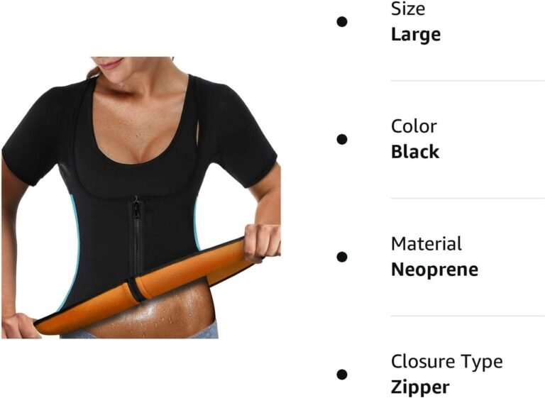 nonecho women sauna body shaper sweat suit sleeve spa cami hot neoprene slimming workout vest waist trainer top 1
