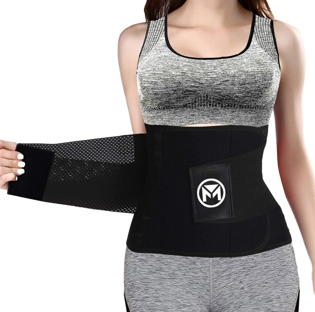 Waist Trainer Belt for Women Waist Trimmer Weight Loss Workout Fitness Back Support Belts