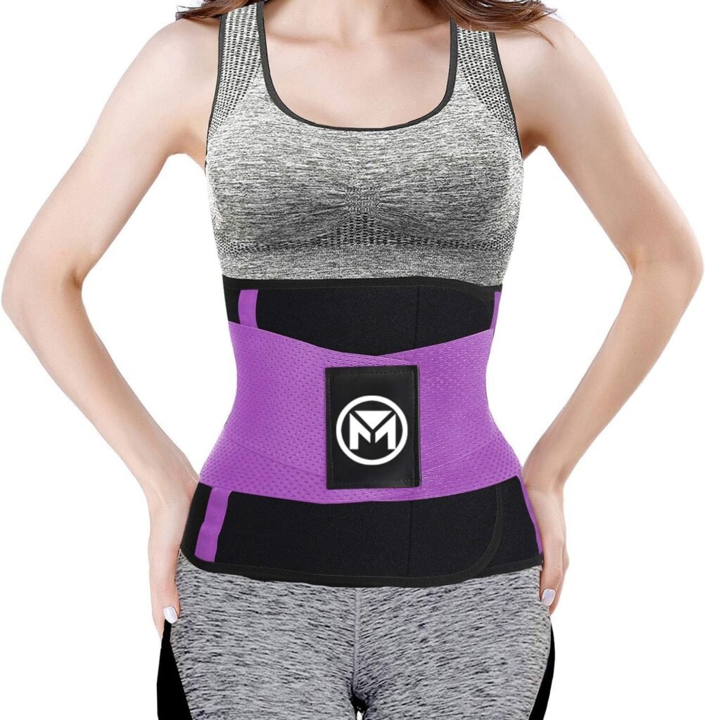 Waist Trainer Belt for Women Waist Trimmer Weight Loss Workout Fitness Back Support Belts