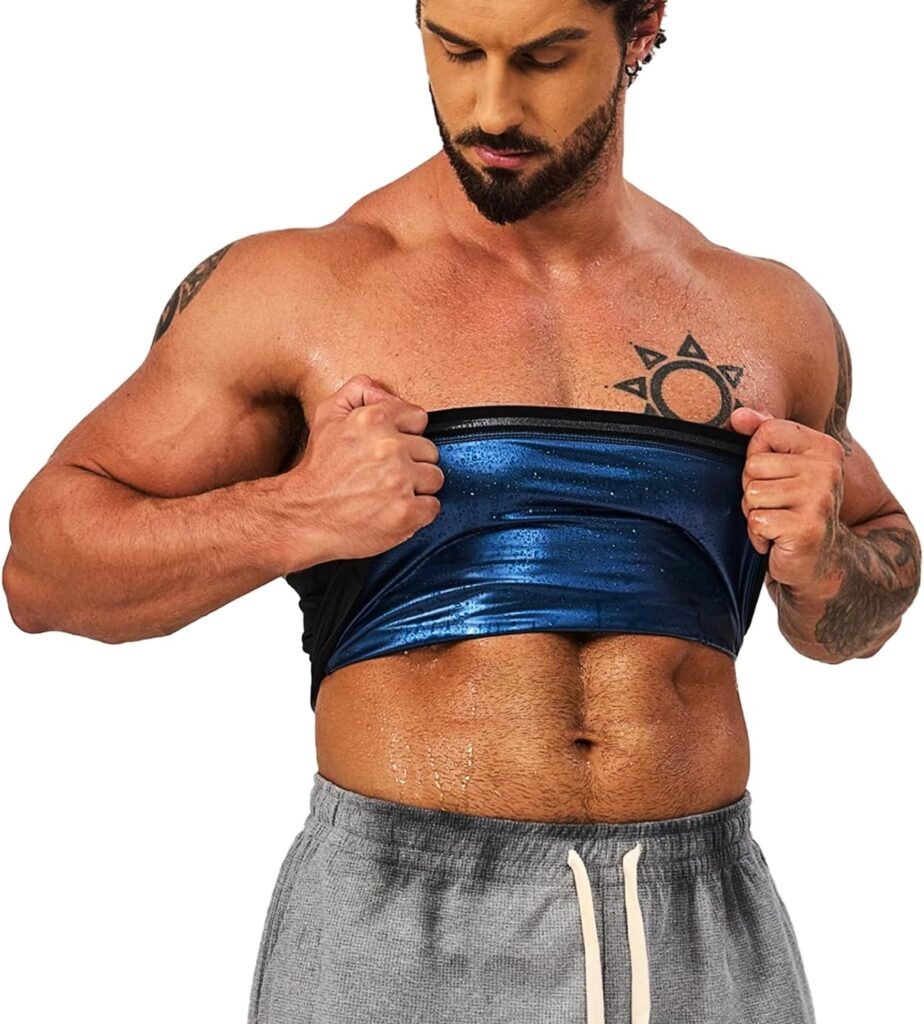 Waist Trimmer Trainer for Men Lower Belly Fat Sauna Suit Sweat Belt Belly Stomach Wraps Slimming Belt Plus Size